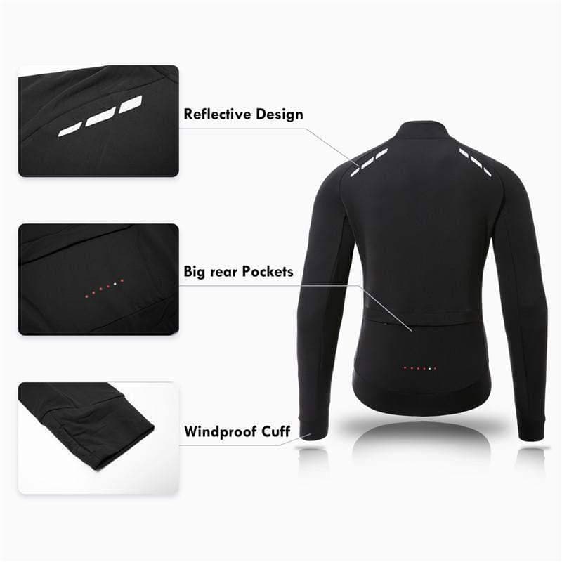 Santic Jiabaily III Men's Winter Jersey Santic