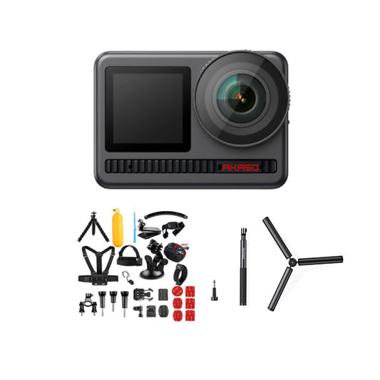 AKASO Action Camera Brave 8 Advanced Kit